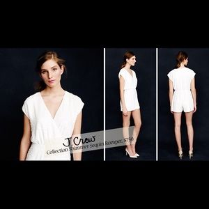 J. Crew White Collection- Wedding Romper